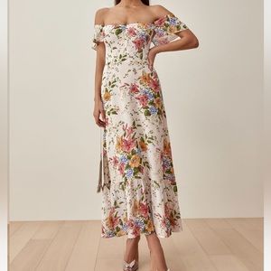 Reformation Butterfly Midi Dress